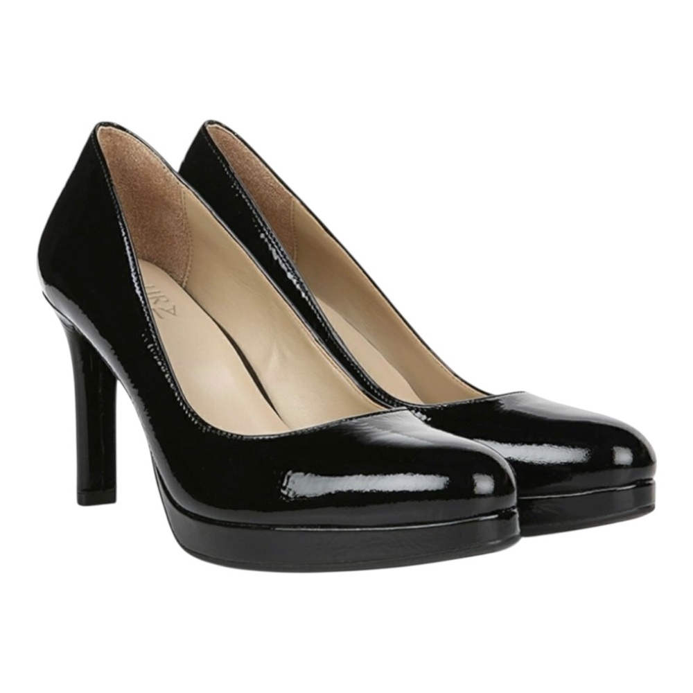 Naturalizer Celina Black Patent Heel 8W